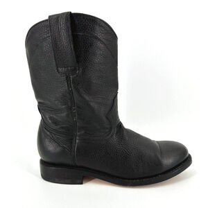 Los Altos Roper Leather Boots Mens Size 7 Western Southwest Motoboho Cowboy